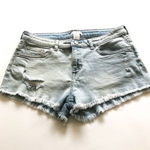 H&M denim shorts